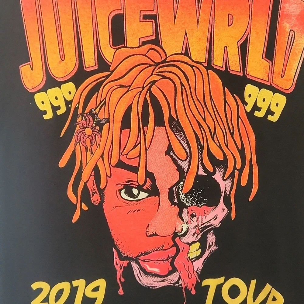 Juice Wrld Rare “Death Race For Love” 2019 Concert Merch Tour Shirt Men's M - Picture 3 of 7